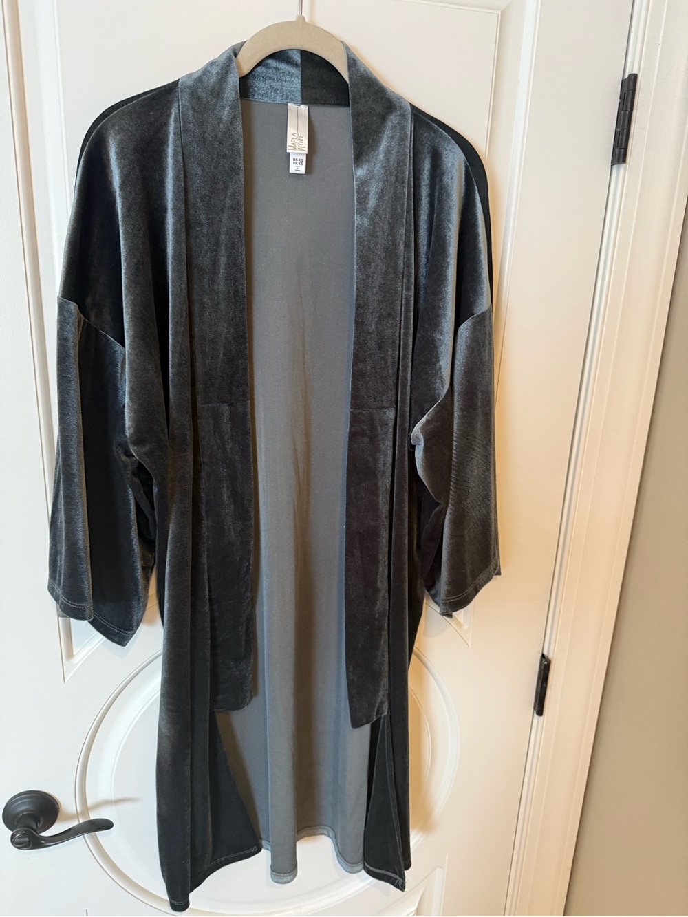 Marla Wynne Open-Front Kimono Topper